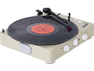 Gadhouse Brad Retro Mkii Belt Drive Bluetooth Turntable - Ivory