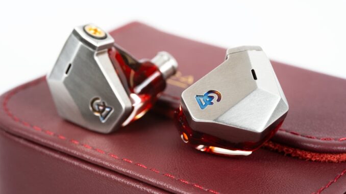 Campfire Audio's luxury Grand Luna in-ear headphones aim to eclipse Campfire Audio Grand Luna in-ear monitors in silver on a red leather case
