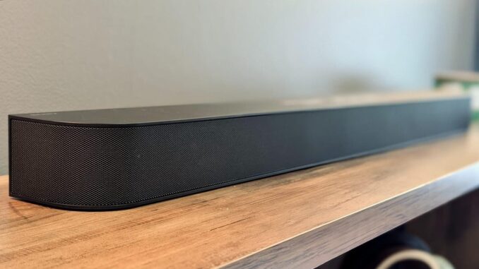This Sony soundbar delivers glorious audio for virtually any genre of...