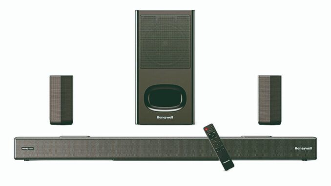 A good option for music & movies - Technology News Honeywell Trueno U8000 Soundbar Review: 700W, 5.1 Dolby Atmos for Cinematic Home Audio.