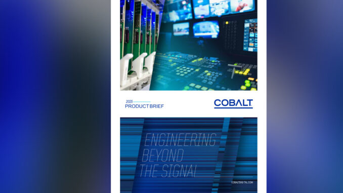 COBALT ARIA audio monitoring solutions at NAB Show NY by COBALT ARIA audio monitoring at NAB Show NY