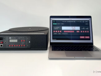 Outline updates the control of its legendary ET turntables