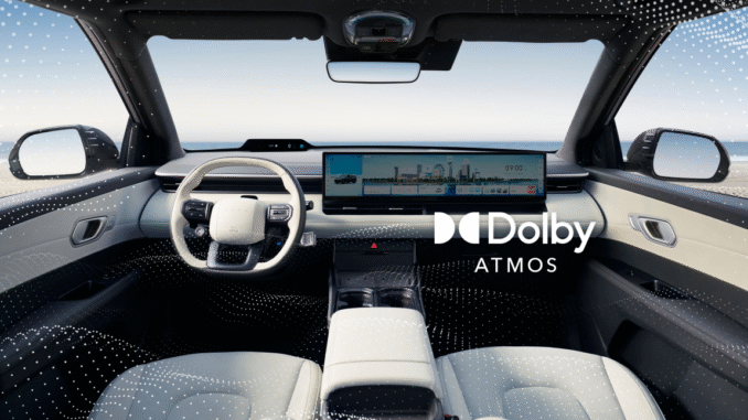 Could Dolby Atmos be the future of in-car audio?
